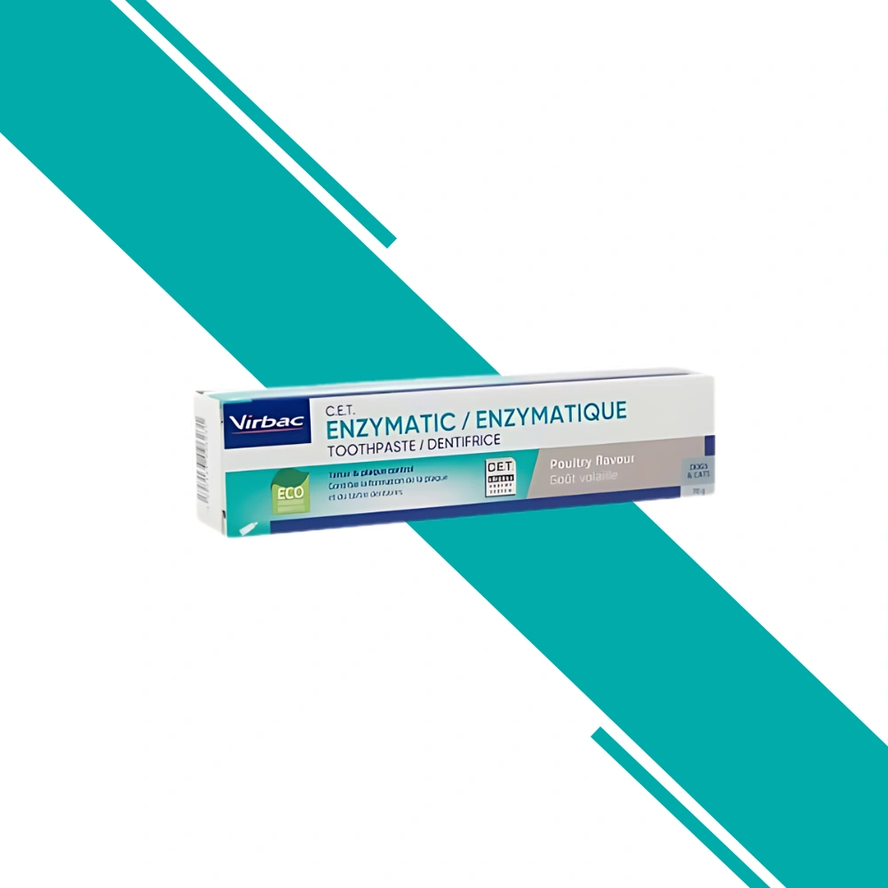 Virbac Enzymatic Oral Care Toothpaste for Dogs and Cats